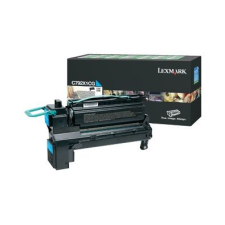 Lexmark C792 extra nagy kapacitású festékkazetta ciánkék (C792X1CG) (C792X1CG) - Nyomtató Patron nyomtatópatron & toner