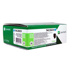 Lexmark CS720 CS725 CX725 lézertoner eredeti Cyan 7K 74C2SCE nyomtatópatron & toner