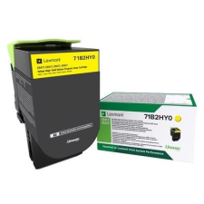 Lexmark CS/CX 417, 517 nagy kapacitású festékkazetta sárga  (71B2HY0) (71B2HY0) nyomtatópatron & toner