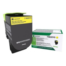 Lexmark Toner Lexmark 71B20Y0 (Sárga, 2.3k, F/ CS317dn, CS nyomtatópatron & toner