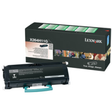 Lexmark X264H11G festékkazetta 1 dB Eredeti Fekete (0X264H11G) nyomtatópatron & toner