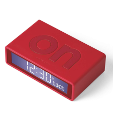 Lexon Flip+ LCD ébresztőóra - Piros ébresztőóra