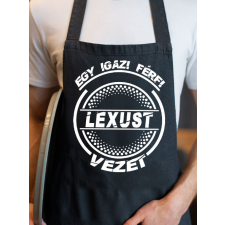  Lexusos kötény - Igazi férfi Lexust vezet lakástextília
