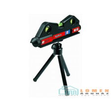  LÉZERES VÍZMÉRTÉK TOP TOOLS 29C902 MINI 3 LÁBÚ TARTÓVAL mérőműszer