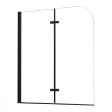 Leziter Alor 120x140 cm kádparaván Black kád, zuhanykabin