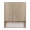 Leziter Bianca Plus 60-as Faliszekrény 2 ajtóval, nyitott alsó résszel, sonoma tölgy színben