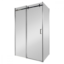 Leziter Bold-in aszimmetrikus zuhanykabin 80x120 cm kád, zuhanykabin