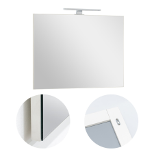 Leziter Cube 80x60 cm tükör fürdőszoba bútor