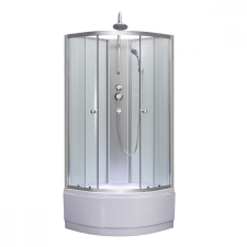 Leziter Karolino 80x80 cm White mélytálcás zuhanykabin kád, zuhanykabin