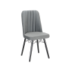 Leziter Lorna étkezőszék szürke színben