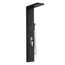 Leziter Malaga Black hidromasszázs zuhanypanel csaptelep