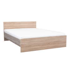 Leziter Miami franciaágy ágyneműtartó nélkül 160x200 cm sonoma tölgy-yorki tölgy bútor