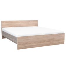 Leziter Miami franciaágy ágyneműtartó nélkül 180x200 cm sonoma tölgy-yorki tölgy ágy és ágykellék