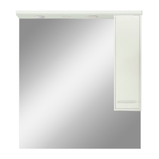 Leziter Nerva 85 cm-es tükrös felsőszekrény fehér fürdőszoba bútor