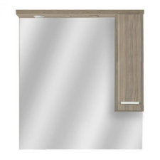 Leziter Nerva 85 cm-es tükrös felsőszekrény, Rauna szil fürdőszoba bútor