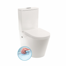 Leziter Paulo rimless WC kombi alsó/hátsó kifolyással soft close ülőkével szaniter