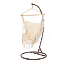 Leziter Puerto függőszék állvánnyal bézs-barna kerti bútor