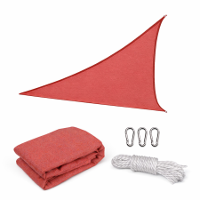 Leziter Rana napvitorla háromszög alakú 4x4x4 m piros kerti bútor