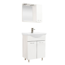 Leziter Ruben 65 komplett fürdőszoba bútor Fehér fürdőszoba bútor