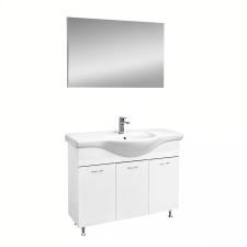 Leziter Ruben Prime 105 komplett fürdőszoba bútor Fehér fürdőszoba bútor