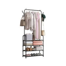 Leziter Ruhaállvány LRA-01 fekete bútor