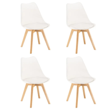 Leziter Silla étkezőszék 4 db fehér színben bútor
