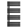 Leziter Solaro Design törölközőszárító radiátor 1200x600 mm fekete
