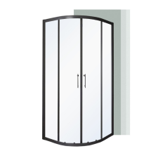 Leziter Spirit Clear 90x90 cm íves zuhanykabin zuhanytálca nélkül kád, zuhanykabin