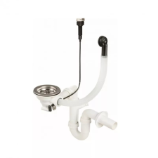 Leziter Szifon 1 medencés mosogatóhoz automata leeresztővel mosogatótálca