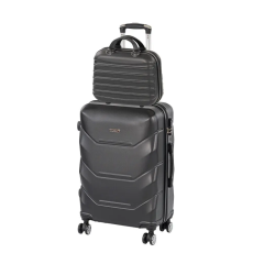 Leziter TraveLux Max III gurulós bőrönd szett
