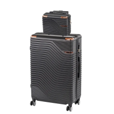 Leziter TraveLux Urban VIII gurulós bőrönd szett kézitáska és bőrönd