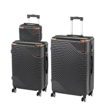 Leziter TraveLux Urban XVII gurulós bőrönd szett kézitáska és bőrönd