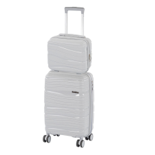Leziter TraveLux Voyager II gurulós bőrönd szett kézitáska és bőrönd