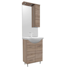 Leziter Vanessa 55 komplett fürdőszoba bútor Rauna szil fürdőszoba bútor