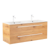 Leziter Vario Clam 120 alsó szekrény mosdóval tölgy-tölgy