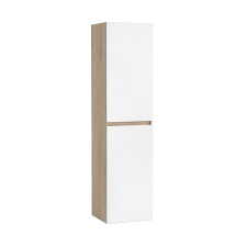 Leziter Vario Forte 35 függesztett oldal szekrény tölgy-fehér fürdőszoba bútor