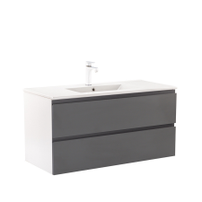 Leziter Vario Pull 100 alsó szekrény mosdóval fürdőszoba bútor