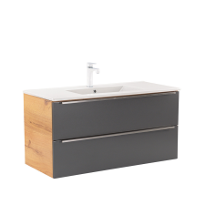 Leziter Vario Trim 100 alsó szekrény mosdóval fürdőszoba bútor