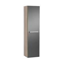 Leziter Vario Trim 35 függesztett oldal szekrény tölgy-antracit fürdőszoba bútor