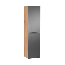 Leziter Vario Trim 35 függesztett oldal szekrény tölgy-antracit fürdőszoba bútor