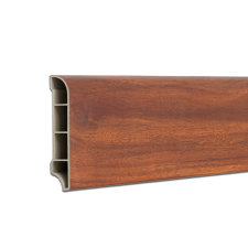 Leziter Vinyl SPC padlószegély Serengeti dió 2400x60x12 mm élvédő, sín, szegélyelem
