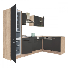 Leziter Yorki 280 sarok konyhabútor alulfagyasztós hűtős kivitelben bútor