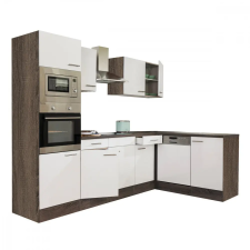 Leziter Yorki 280 sarok konyhabútor sütős és mikrohullámű sütős kivitelben bútor