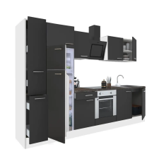 Leziter Yorki 300 konyhabútor alsó sütős, felülfagyasztós hűtős kivitelben bútor