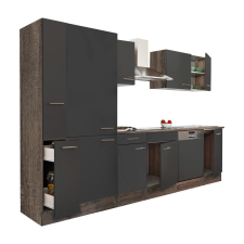 Leziter Yorki 310 konyhabútor polcos kivitelben bútor