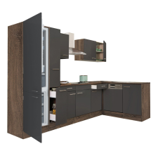 Leziter Yorki 310 sarok konyhabútor alulfagyasztós hűtős kivitelben bútor