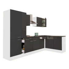 Leziter Yorki 310 sarok konyhabútor polcos kivitelben bútor