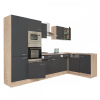 Leziter Yorki 340 sarok konyhabútor sütős és mikrohullámű sütős kivitelben