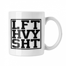 LFT HVY SHT - Fehér Bögre bögrék, csészék