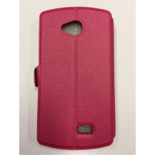 LG F60 D390 pink rózsaszín szilikon keretes könyvtok tok és táska